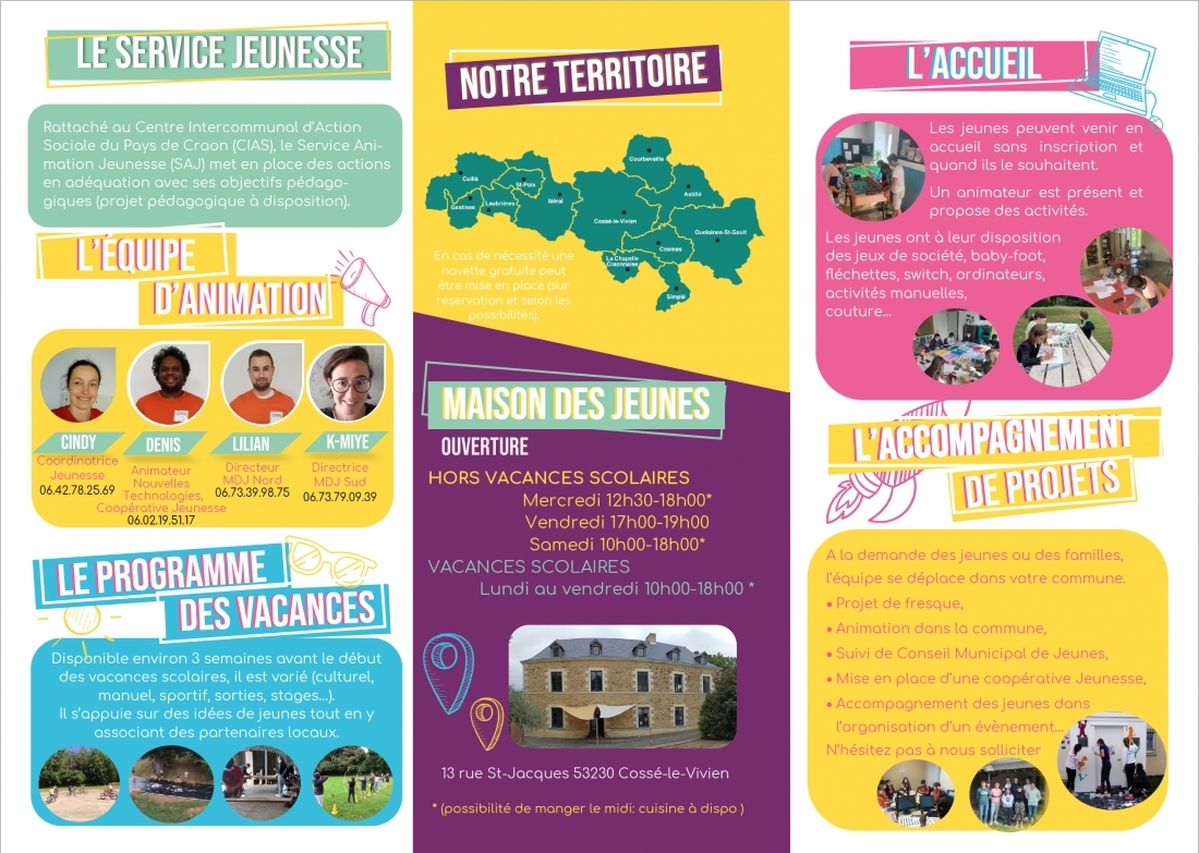 Flyer jeunesse nord verso