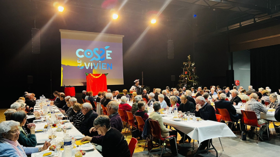 Repas des aînés 2022  ©Mairie de Cossé-le-Vivien