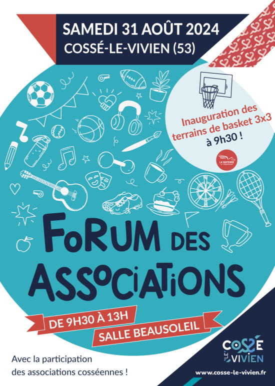 affiche forum des assos 2024