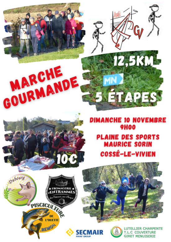 Marche gourmande de l'AGCV