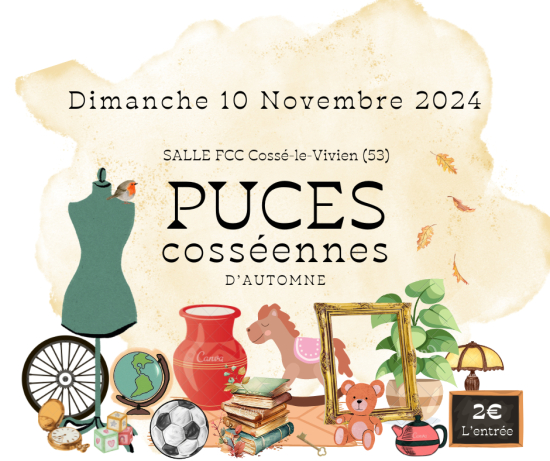 Puces cosséennes 2024 APEJJ