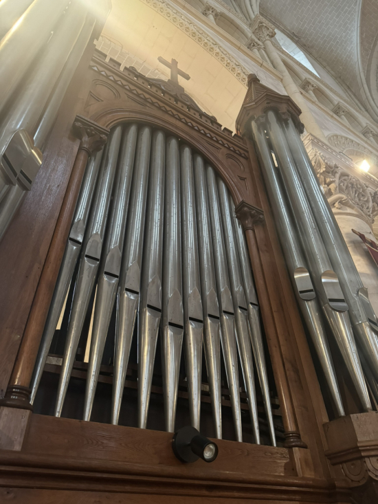 L'orgue après sa rénovation